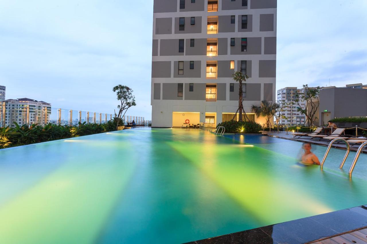 River Inn Apartment With Pool & Gym Ho-Chi-Minh-Stadt Exterior foto