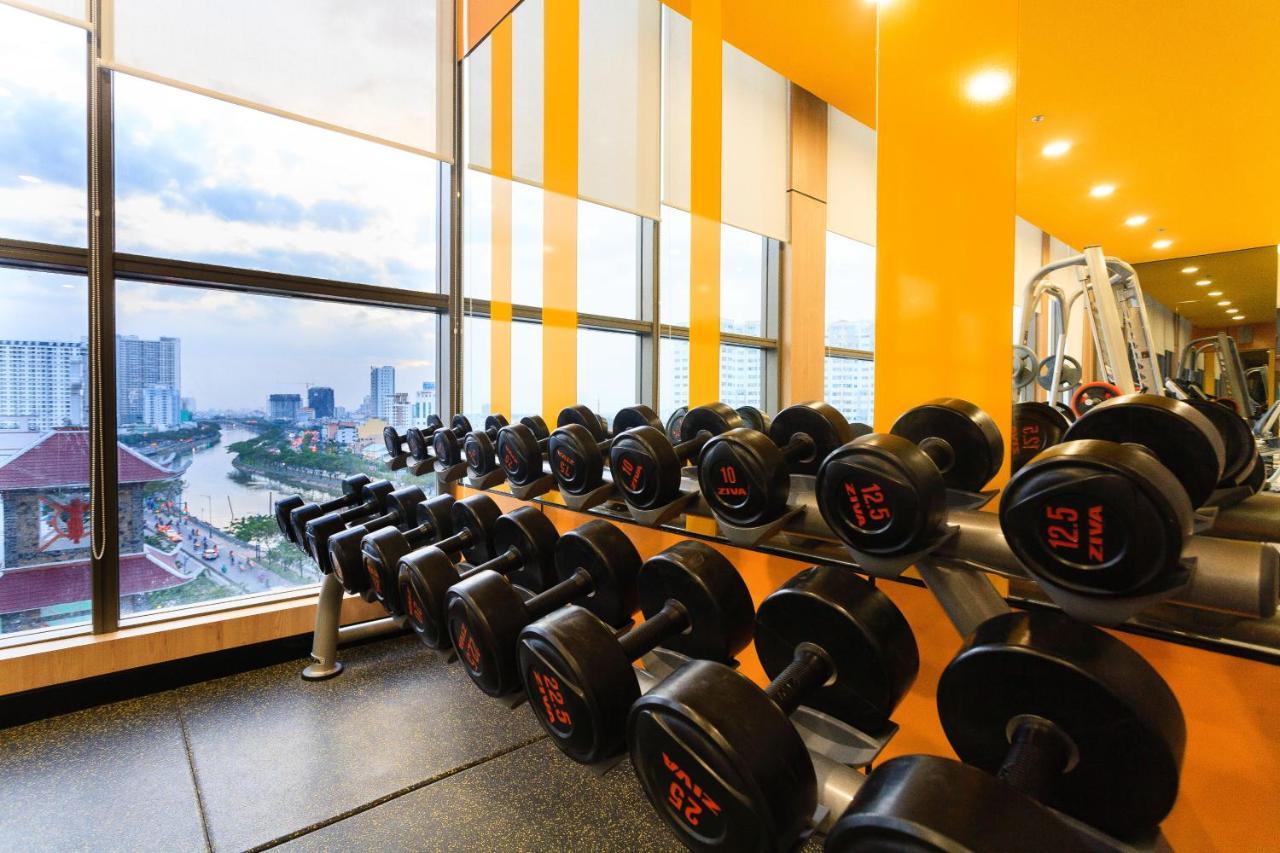 River Inn Apartment With Pool & Gym Ho-Chi-Minh-Stadt Exterior foto