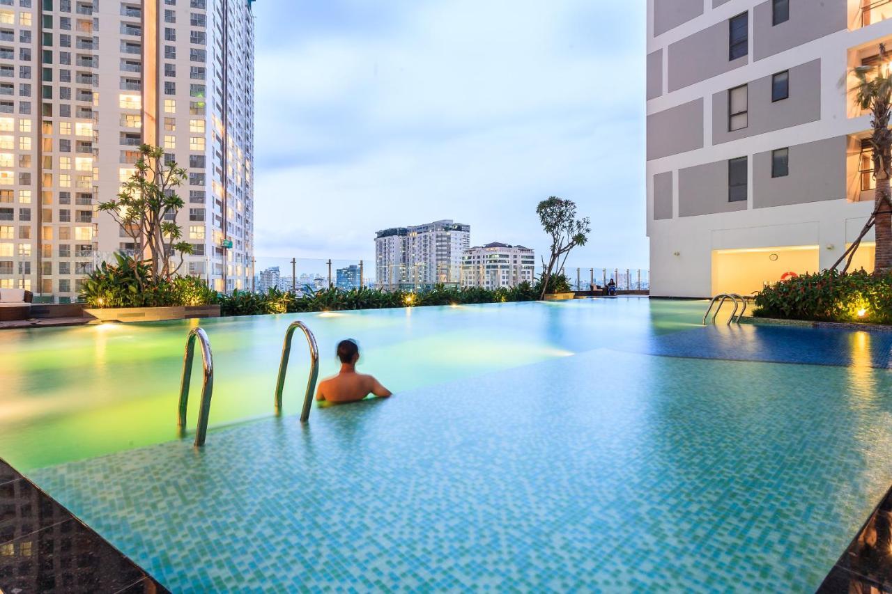 River Inn Apartment With Pool & Gym Ho-Chi-Minh-Stadt Exterior foto